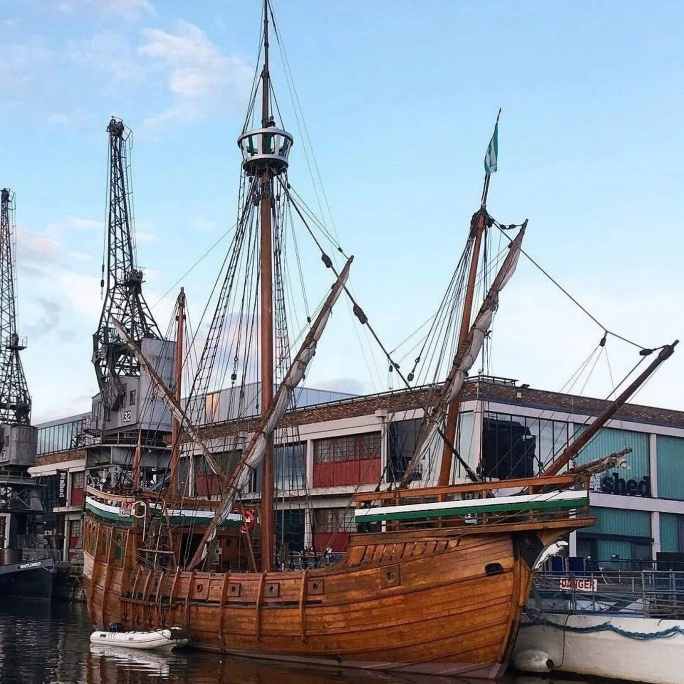 Do you have an interest in Bristol’s maritime history and want to get involved with one of its iconic ships? 
The Matthew's sailing season finishes at the end of October, but there’s still plenty to do on board over the winter months!