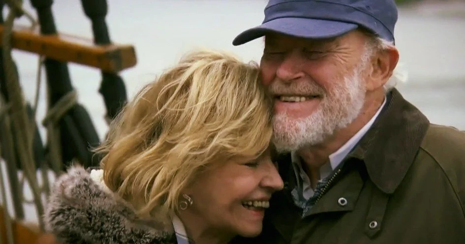 The Matthew crew is deeply saddened by the news of the passing of the wonderful Prunella Scales today.
We were truly honoured to be joined by Prunella and her husband, Timothy West, for a trip along the Avon a few years ago, when they were filming a