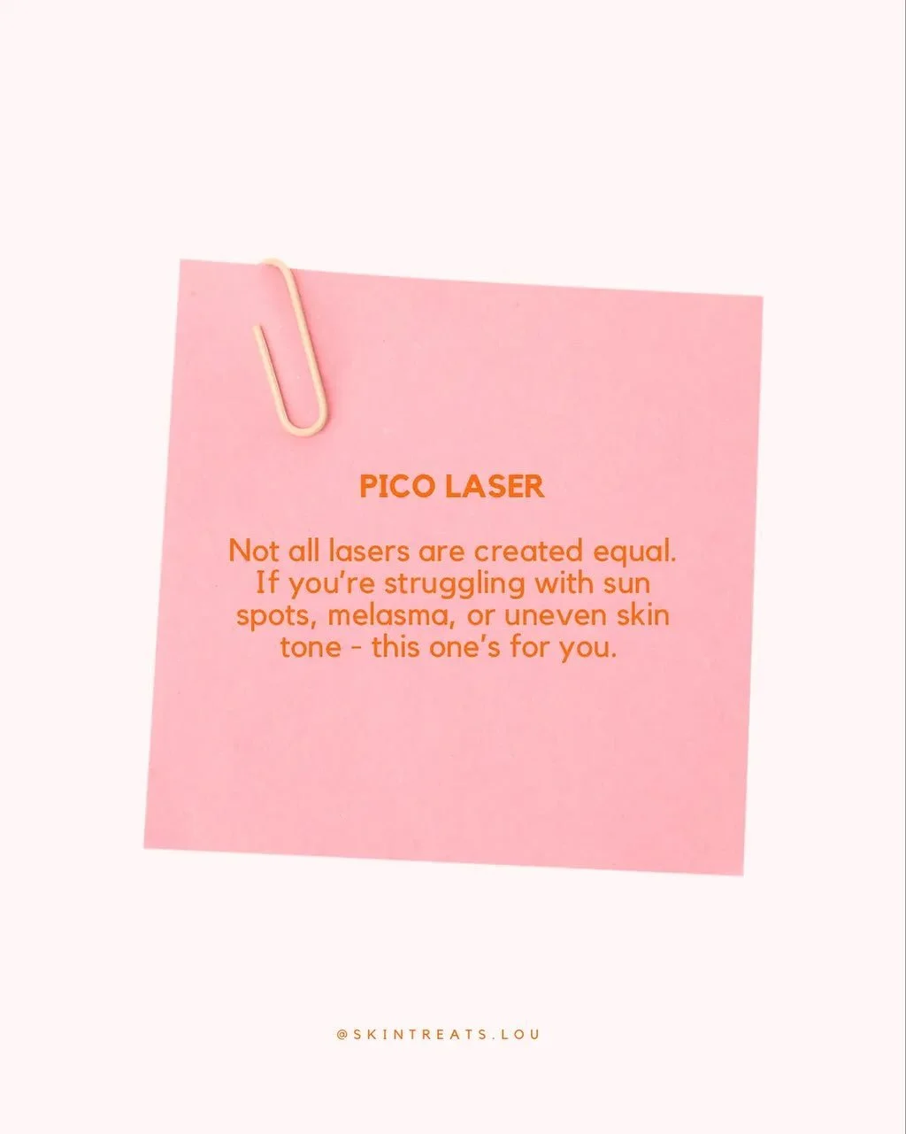 ✨ Not all lasers are created equal.
If you&rsquo;re struggling with pigmentation, melasma, sun damage, or overall dullness - Pico Laser delivers the kind of results you can see.

💖 Why we love it:
&bull; Shatters pigment without damaging surrounding