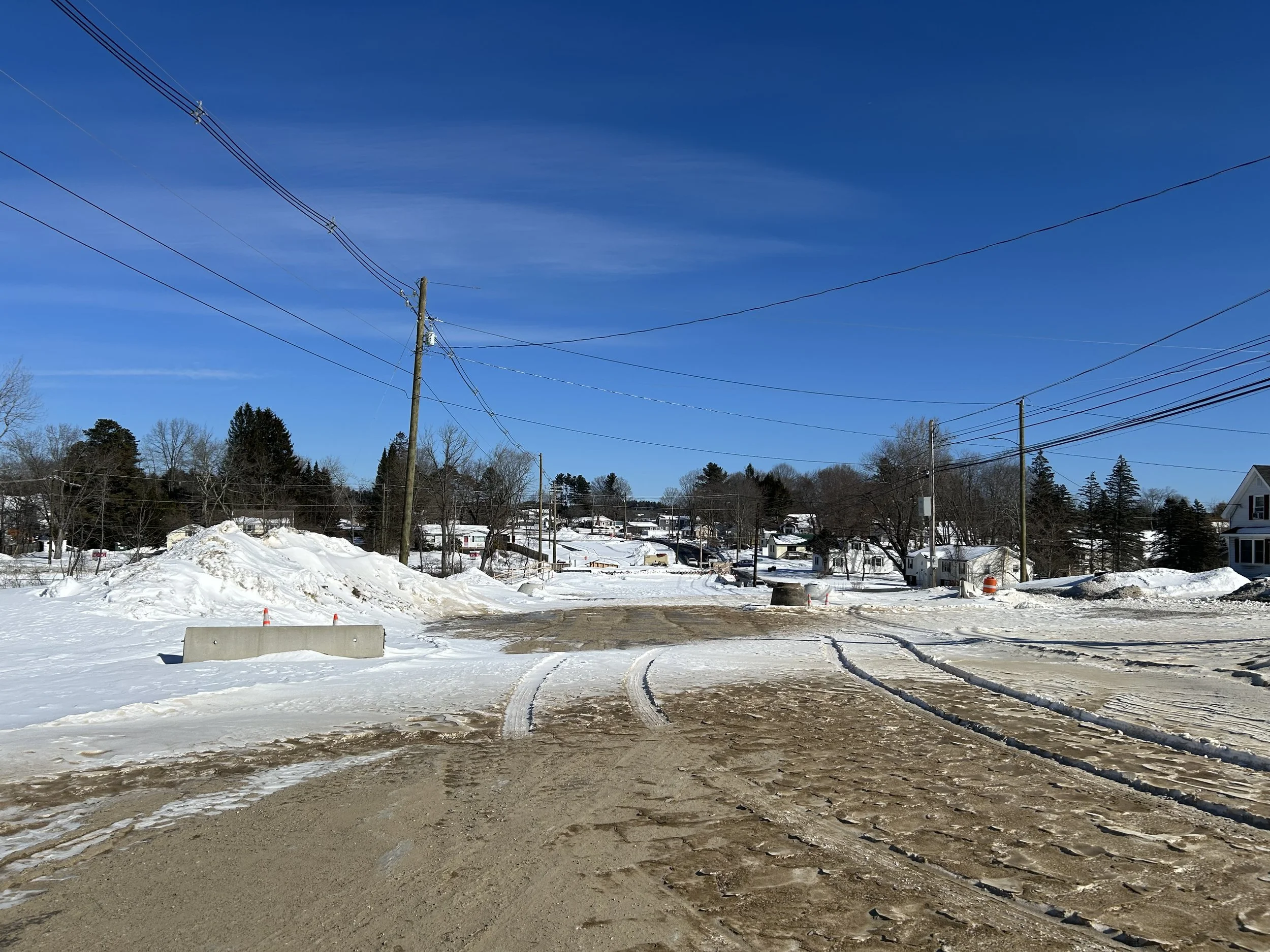 February 2026: Approach to Shields Brook Bridge