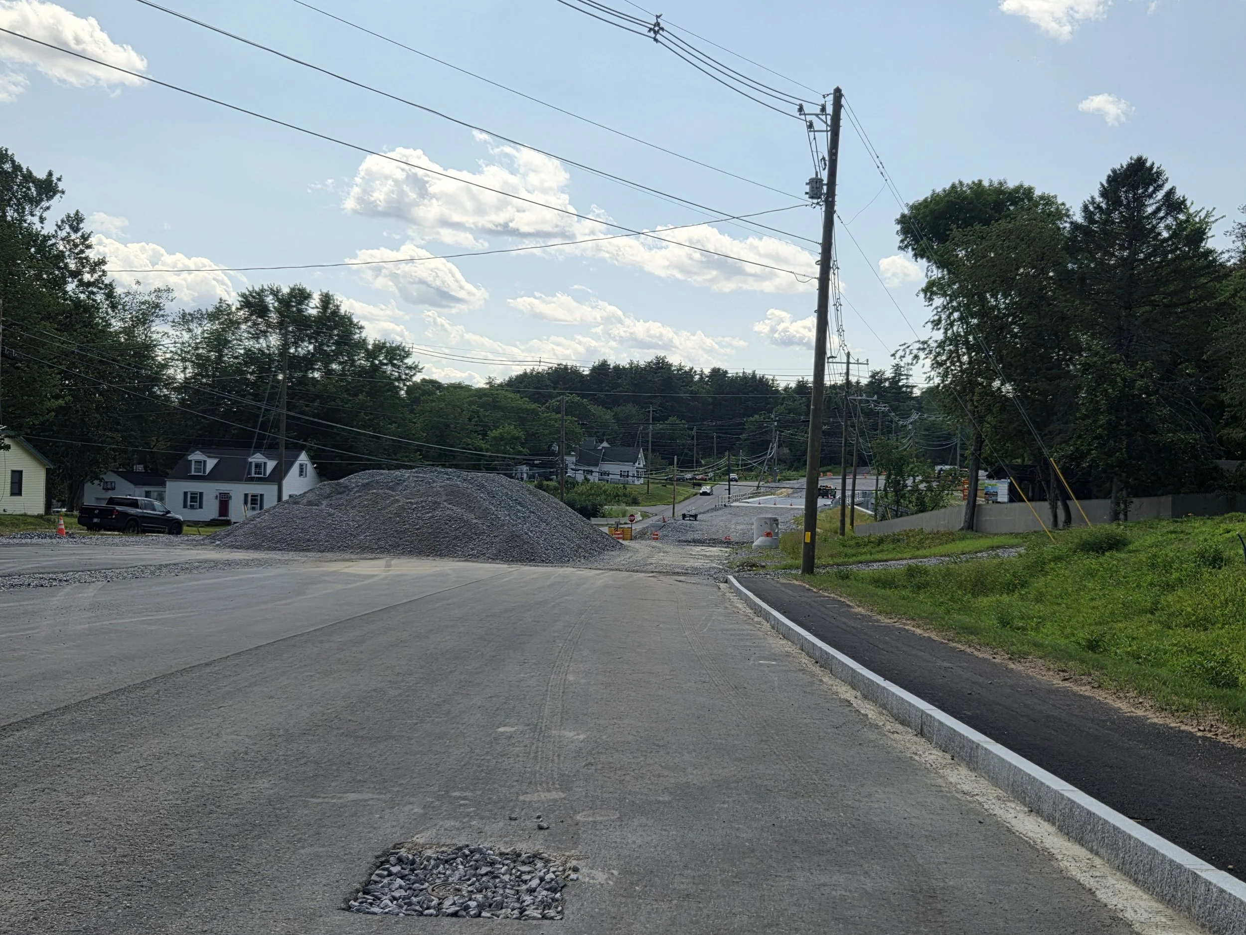 August 2026: Folsom Road facing east