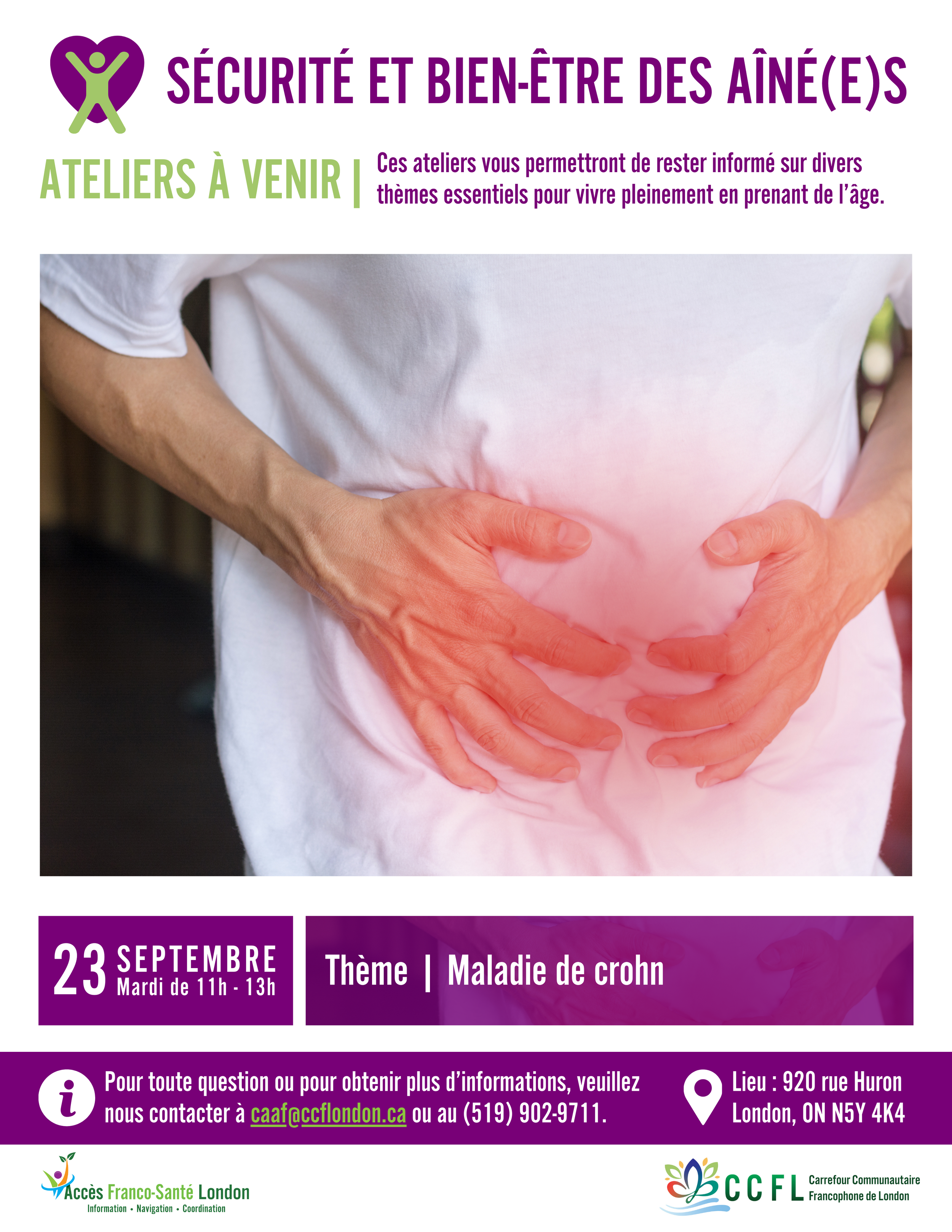 Atelier de santé et sécurité