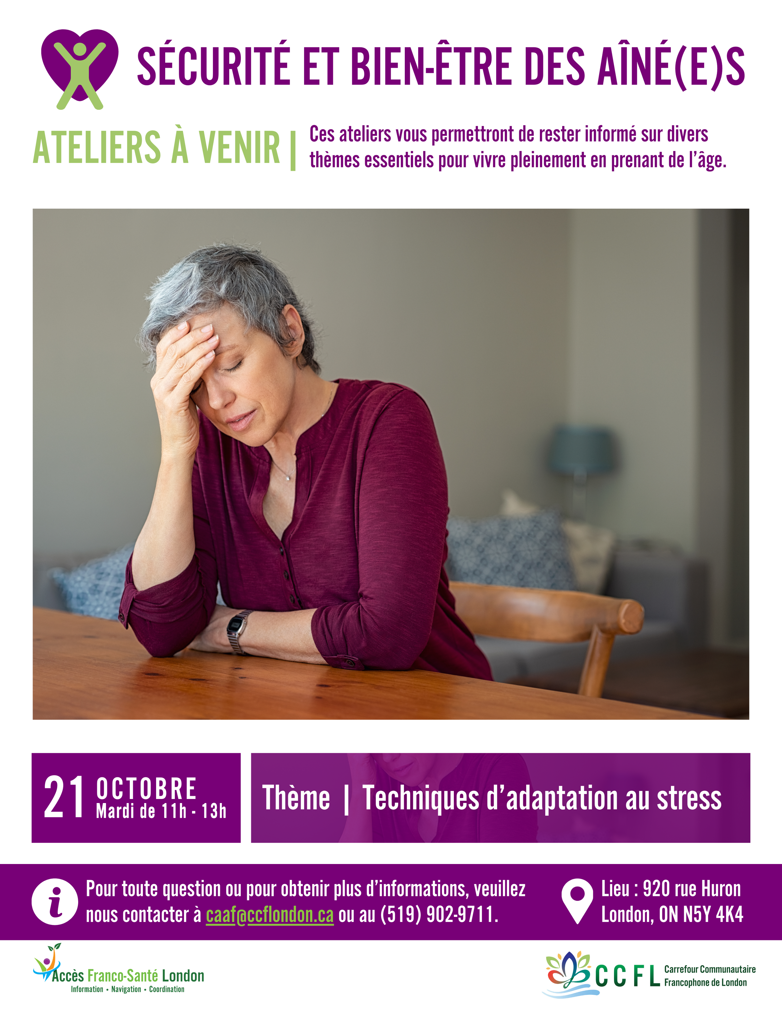 Atelier de santé et sécurité