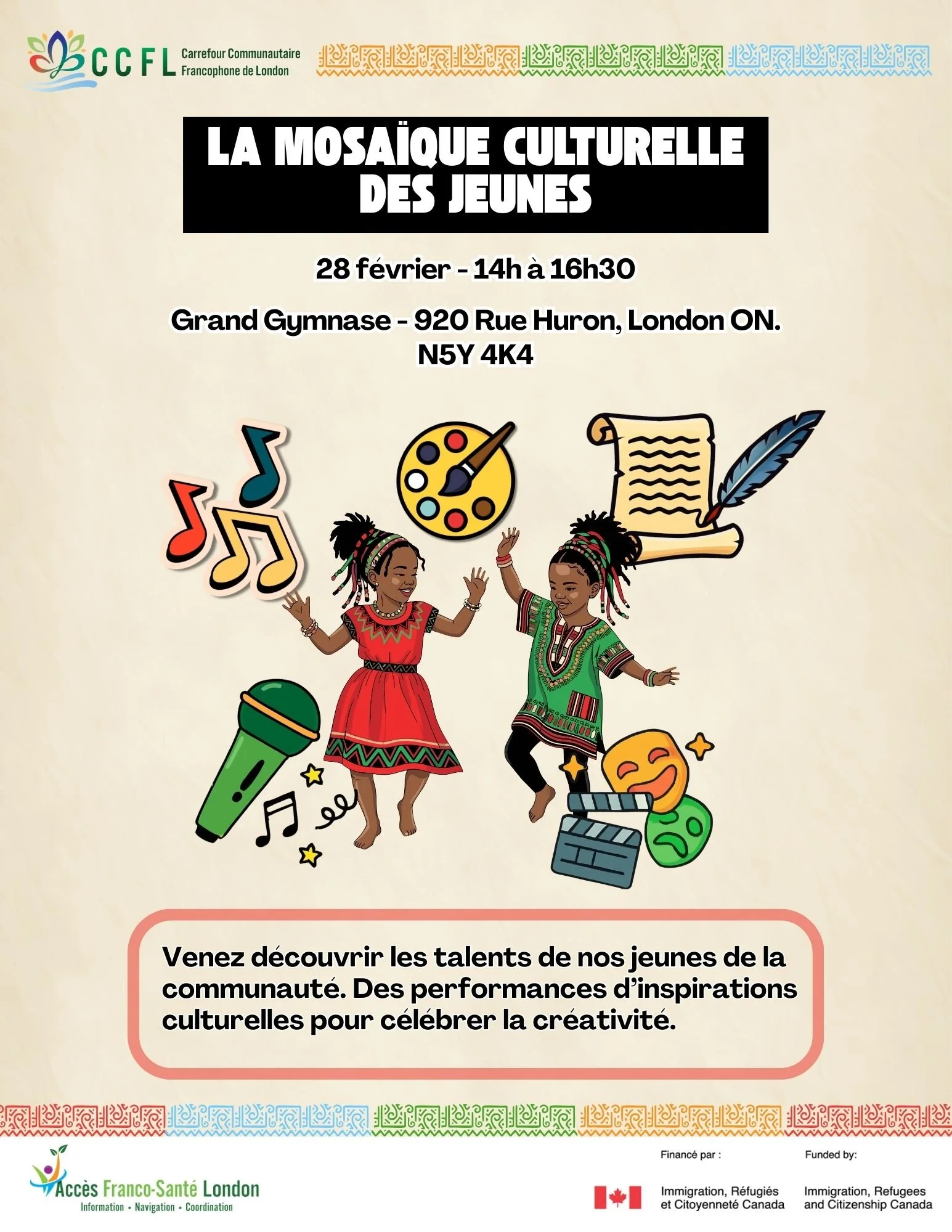 La mosaïque culturelle des jeunes