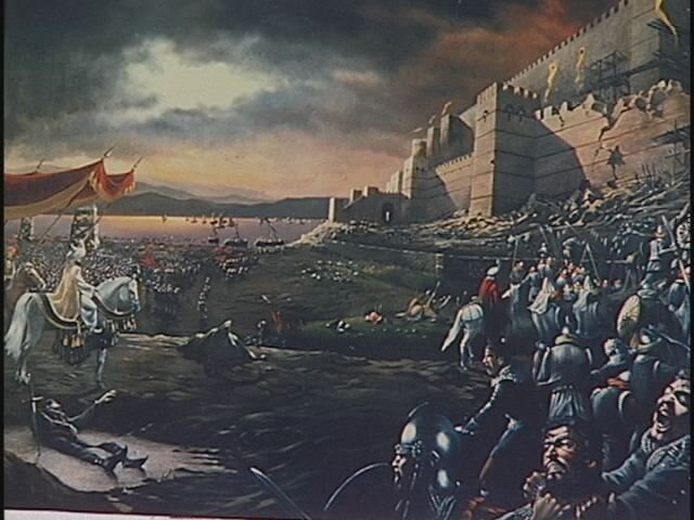 The ancient city of Constantinople