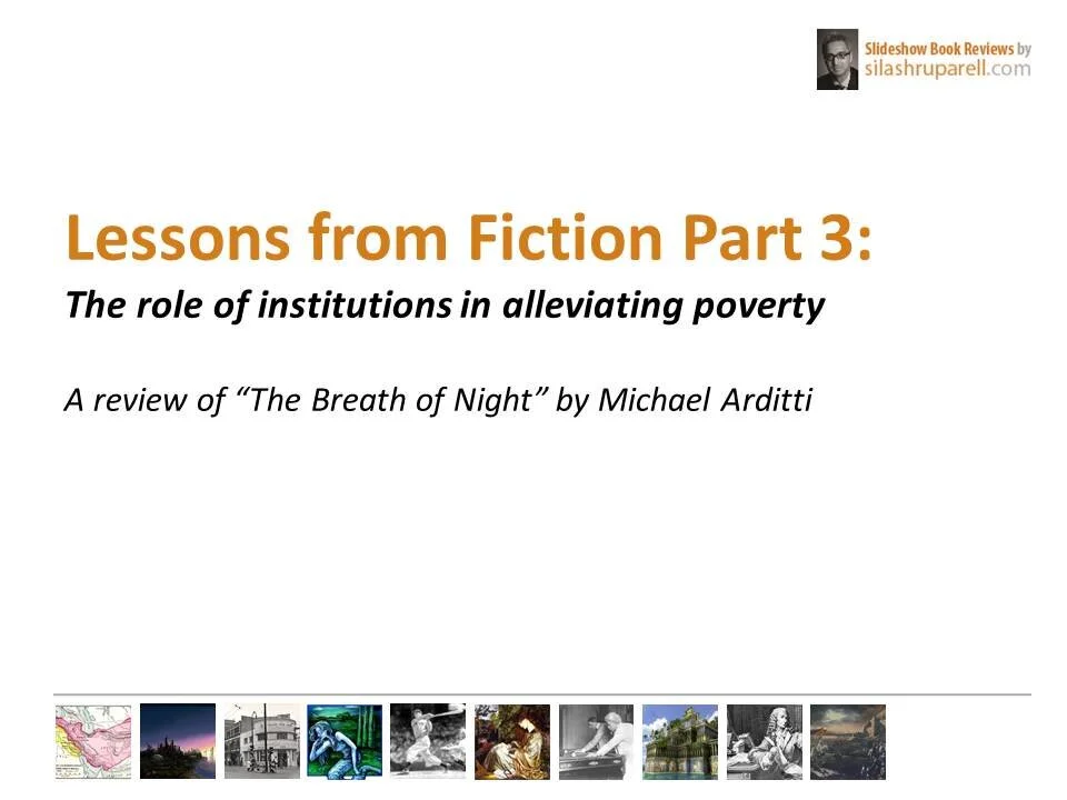 Lessons from fiction Part 3