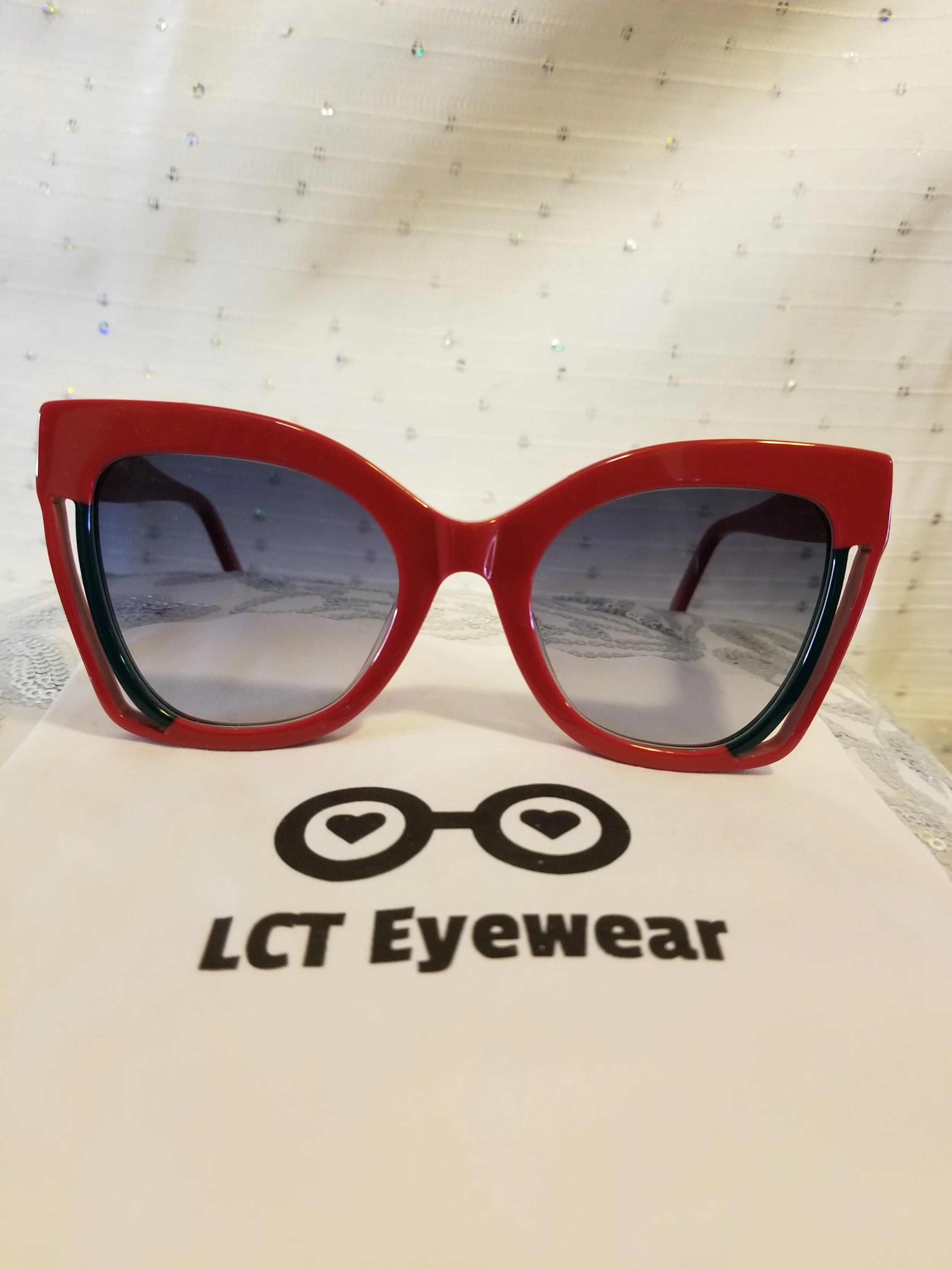 LCT Rectangle Sunglasses — LCT Eyewear Collections display picture 2