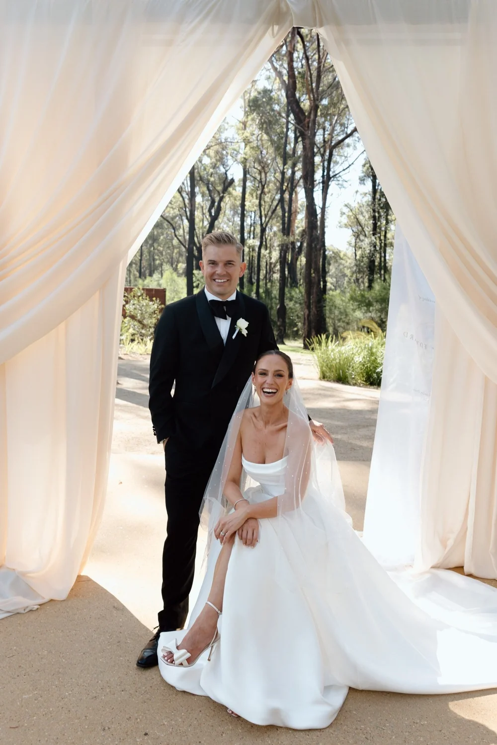 Wedding photography at The Jackson Ranch in Bawley Point
