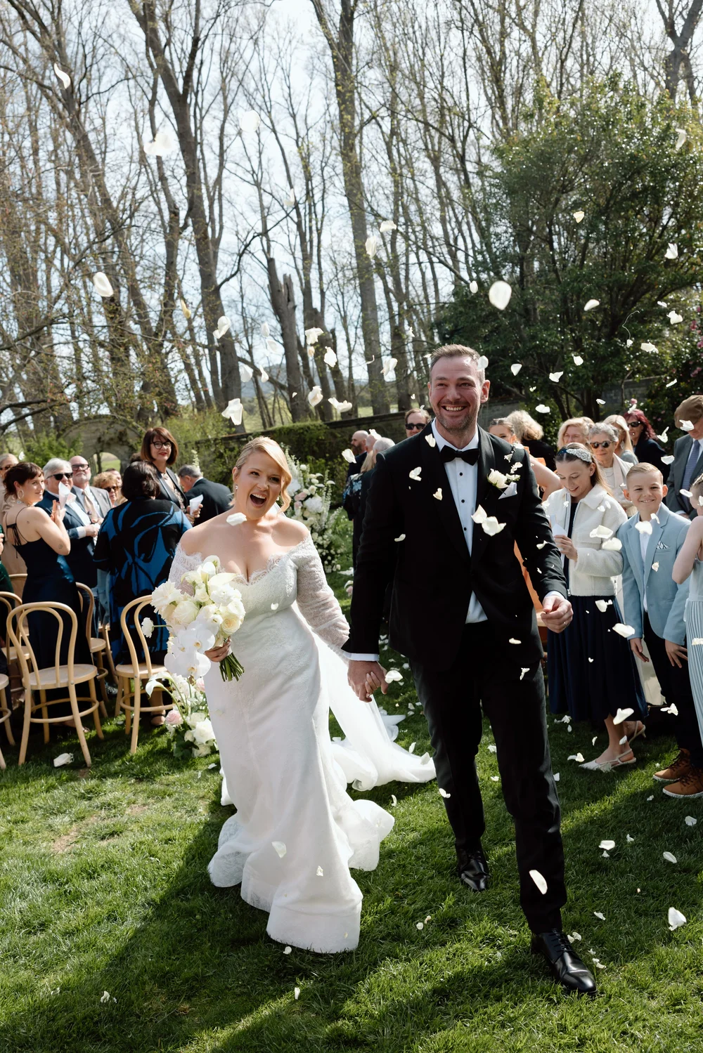 Imogen & Michael wedding at Mona Farm