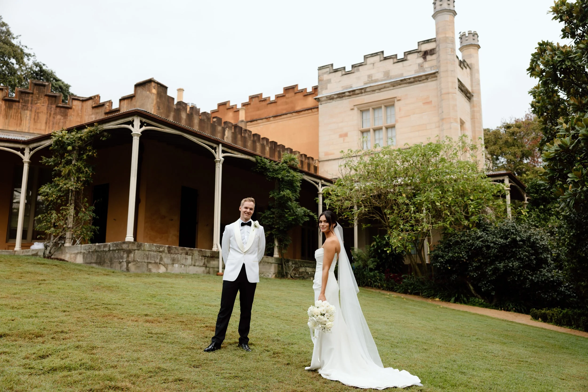 Wedding photography at Vaucluse House