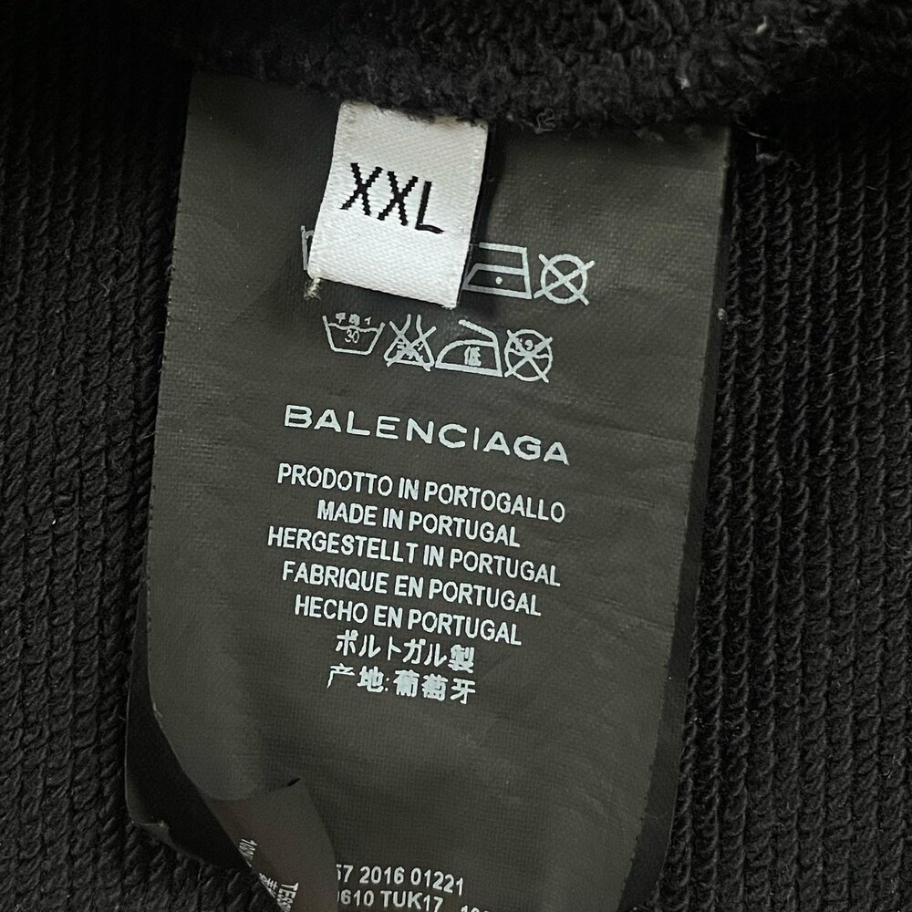 Balenciaga Graffiti Ville XXS in Black Leather 2-way - Tabita Bags