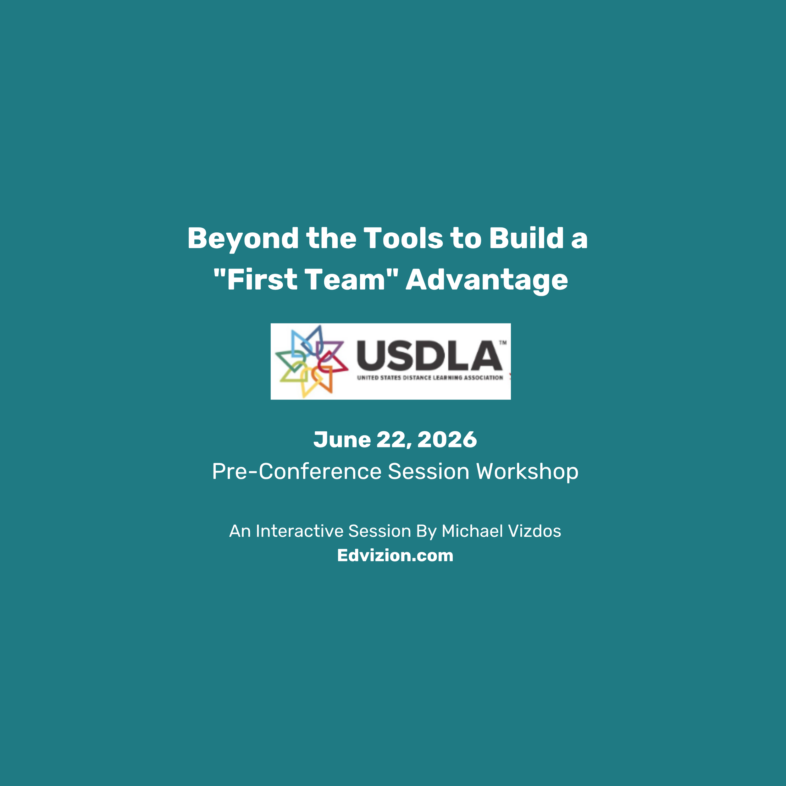 USDLA 2026: Beyond the Tools to Build A “First Team” Advantage