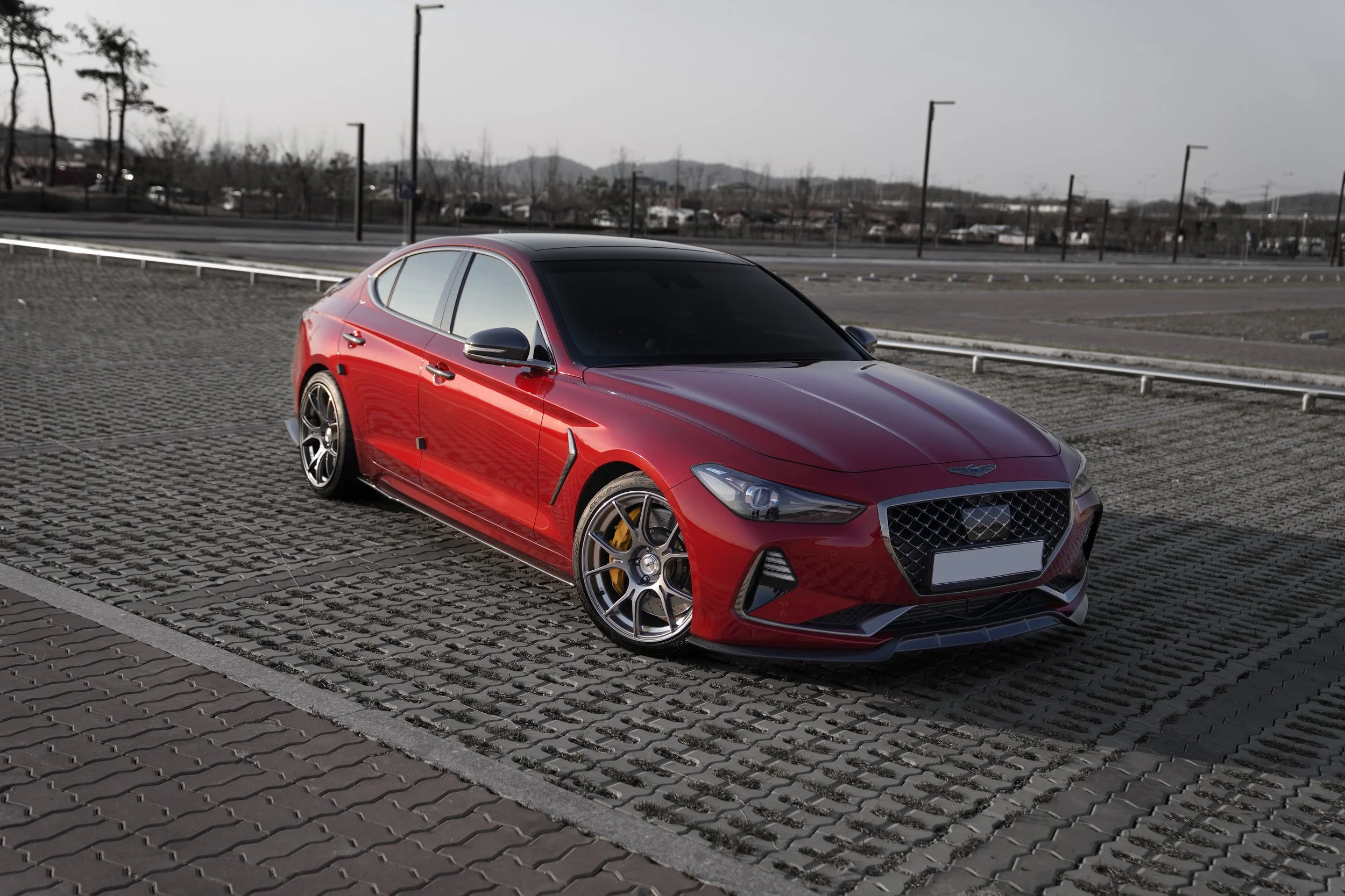 Genesis G70 Adro Front Lip — MOK auto