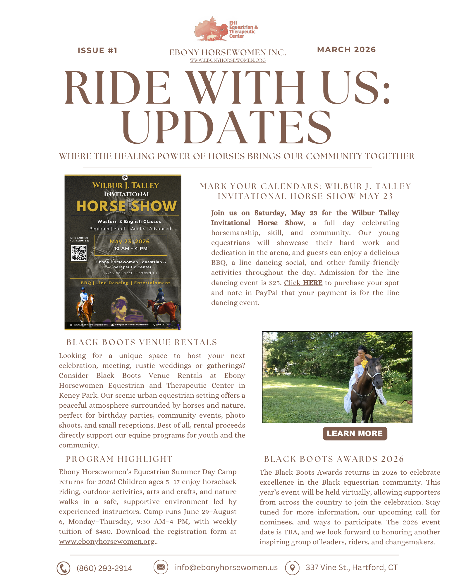 Ride With Us: Updates