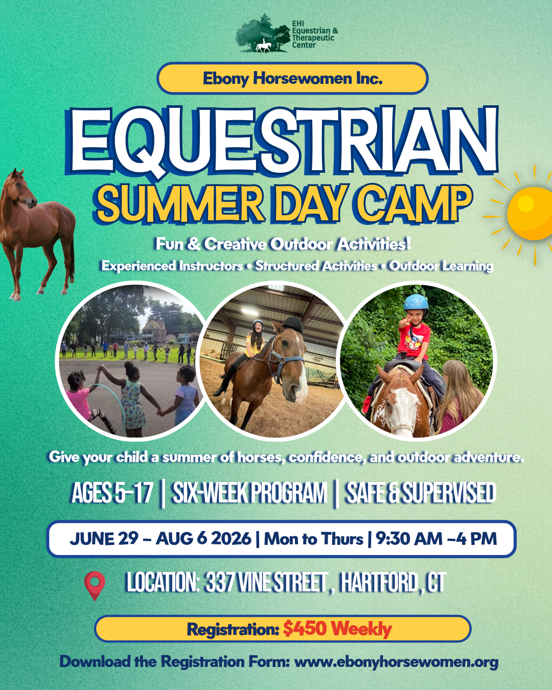 Equestrian Summer Day Camp