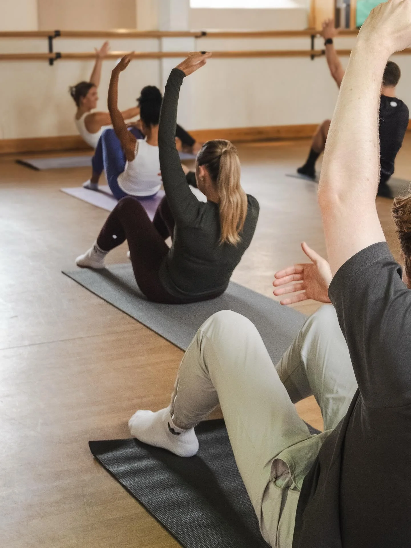 Join us in Twickenham for mat Pilates classes, taught by expert teachers, all levels welcome ⭐ 

Our classes are small so that you get corrections and feedback and progress at a pace that suits you. To come and try us for free, comment below or email