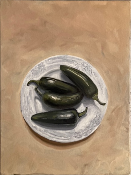 Green Hot Peppers (IN-124)