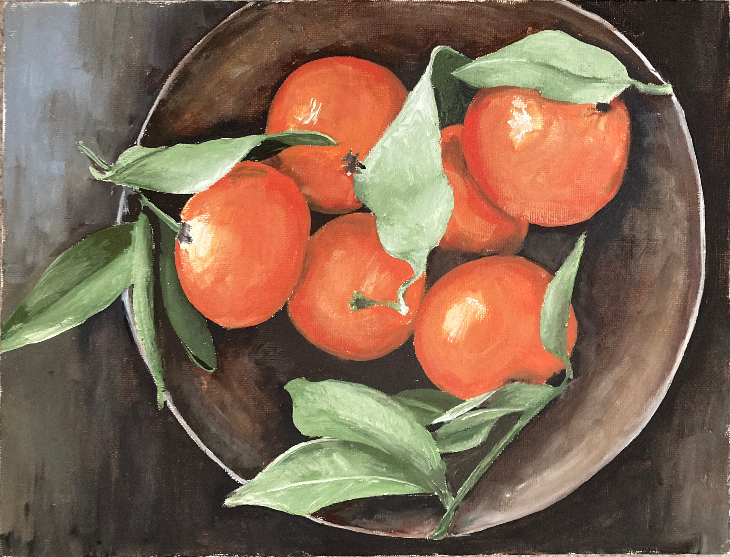 Oranges in Bowl (IN153)
