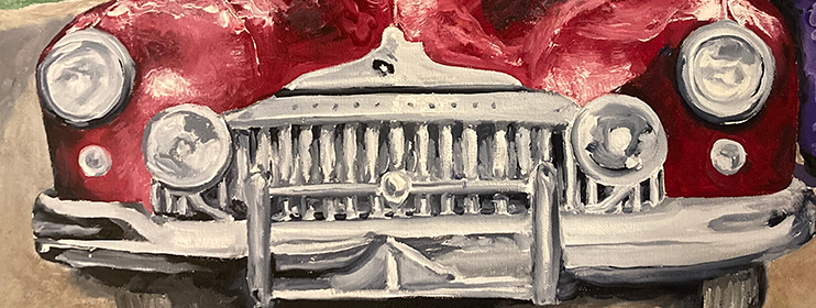 Paintings with Cars (and other transpo)