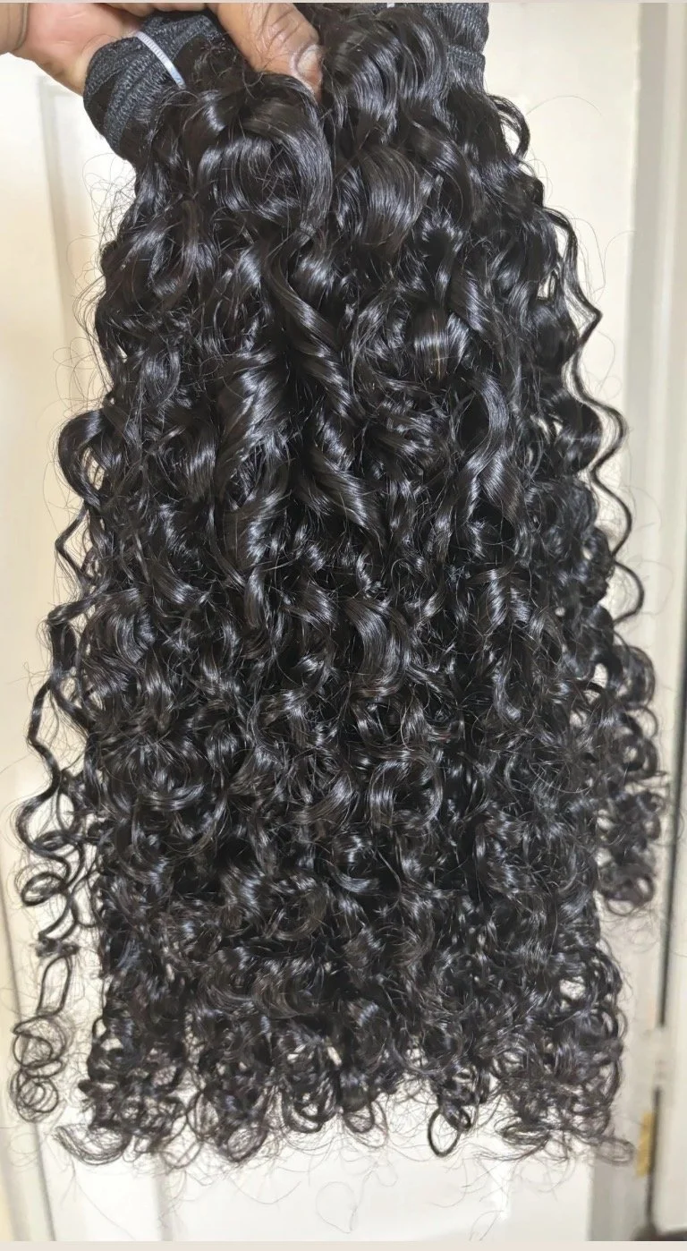 Burmese curly bundles