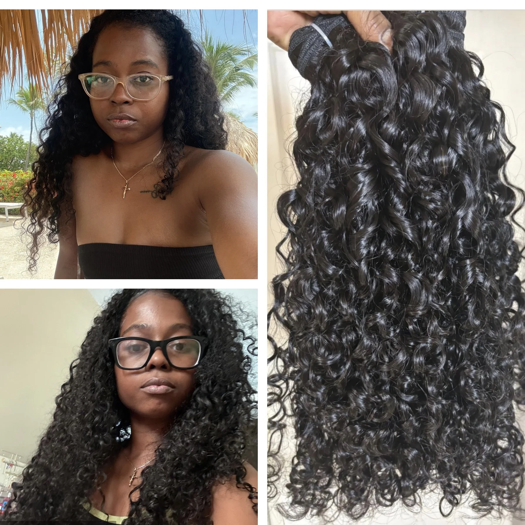 Burmese curly bundles