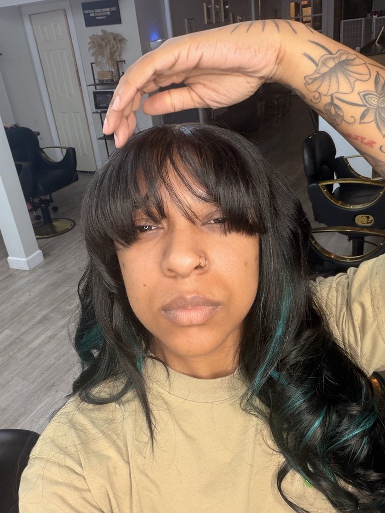 Closure sewn Install : 5x5 16in 24,22, 1/2 of 20in straight bundles 