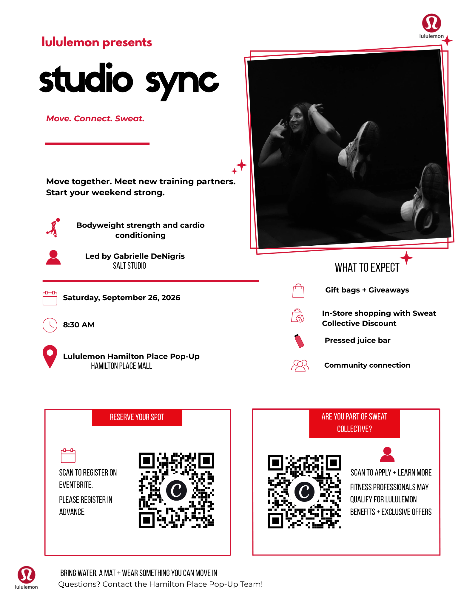 Lululemon: Studio Sync!