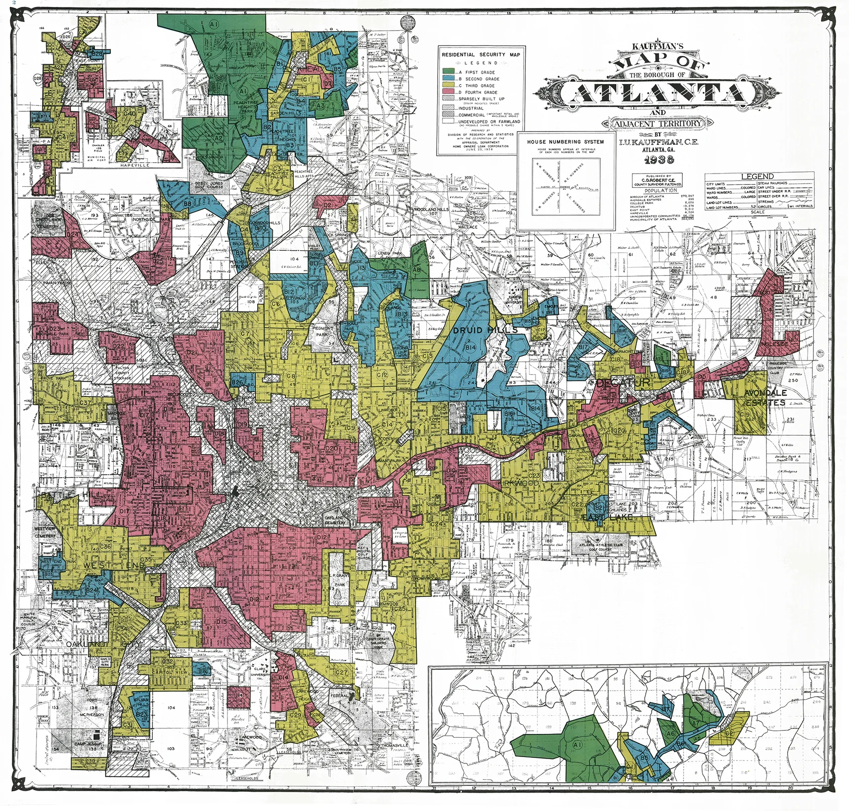 HOLC "redlining" maps: The persistent structure of segregation and economic inequality