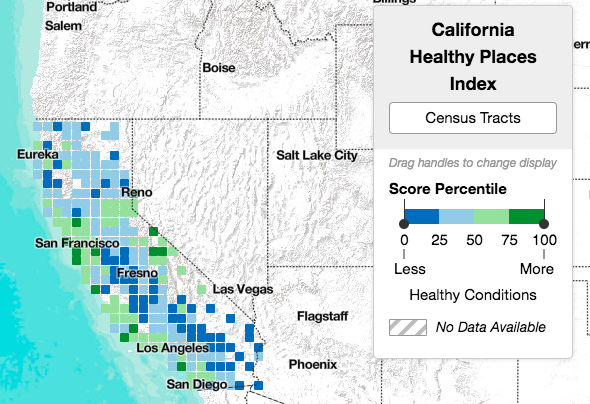 California's Healthy Places Index