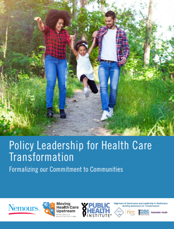 New Resource: Policy Leadership for Healthcare Transformation