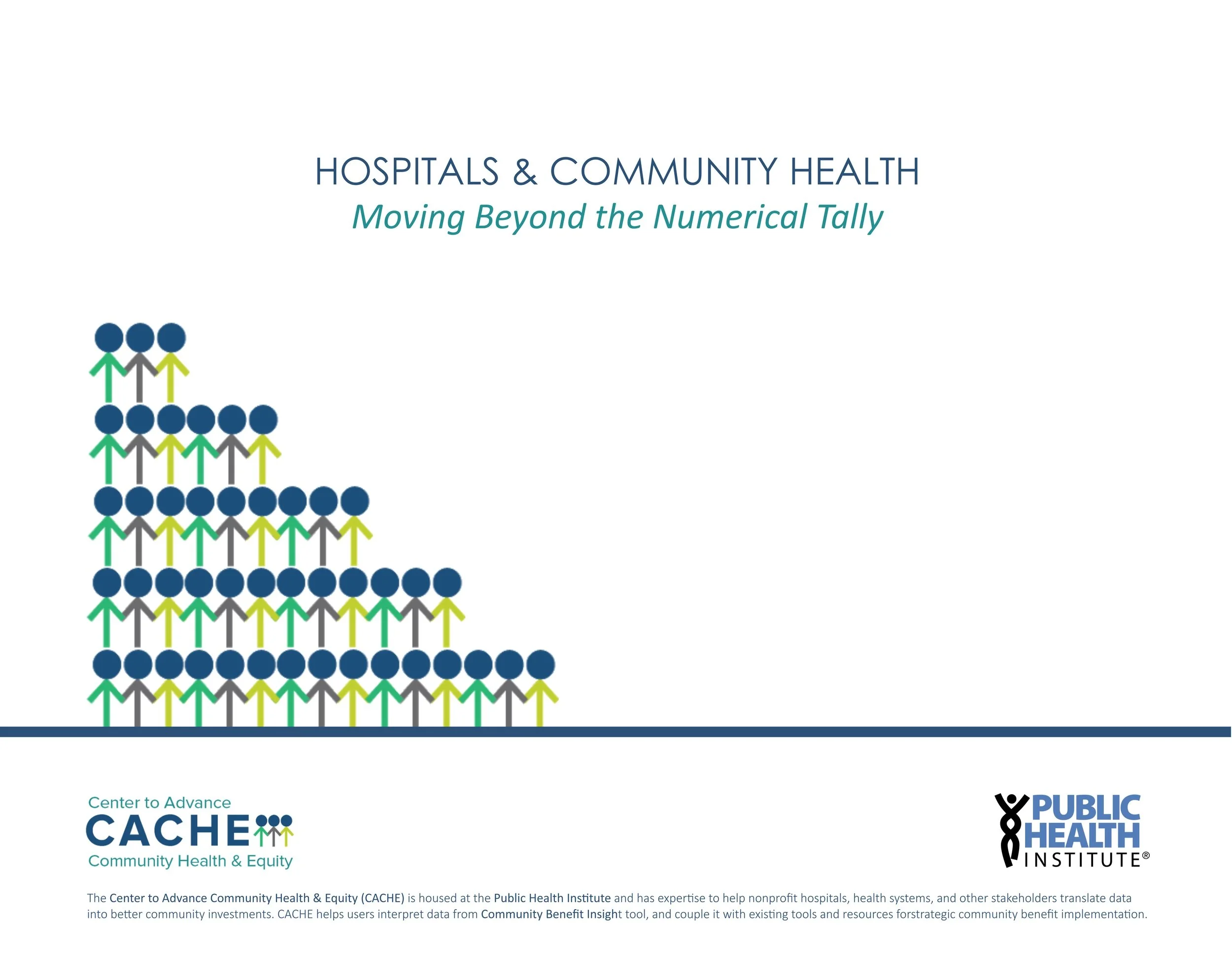 NEW RESOURCE! Hospitals &amp; Community Health: Moving Beyond the Numerical Tally