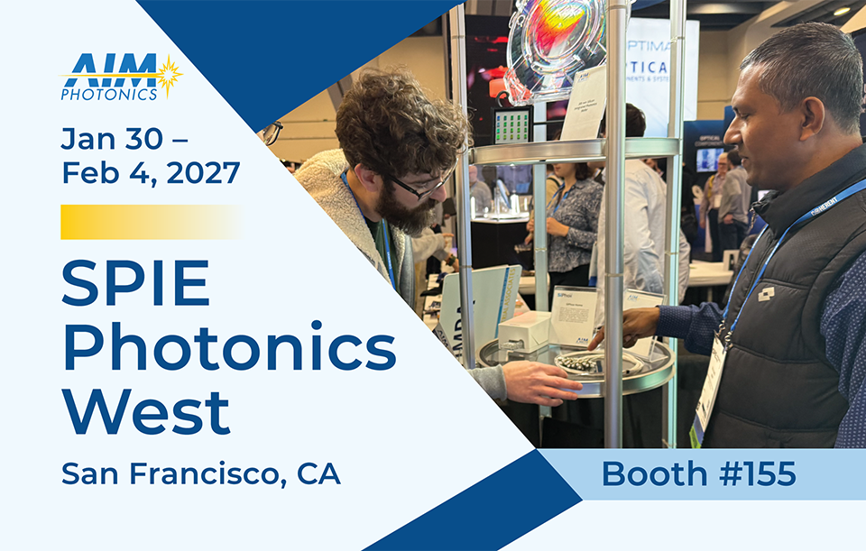 AIM Photonics at SPIE Photonics West 2027
