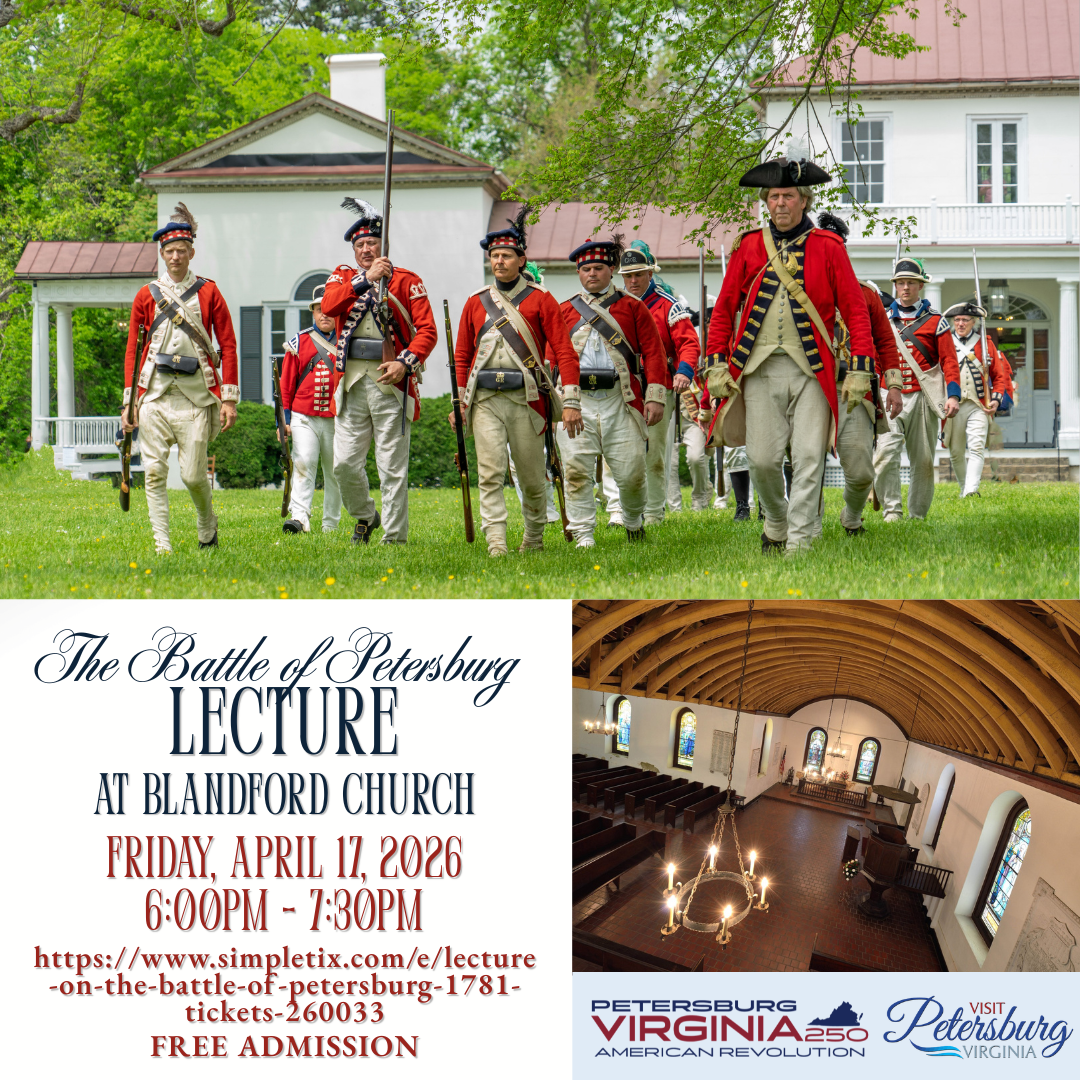 The Battle of Petersburg Lecture at Blandford Church