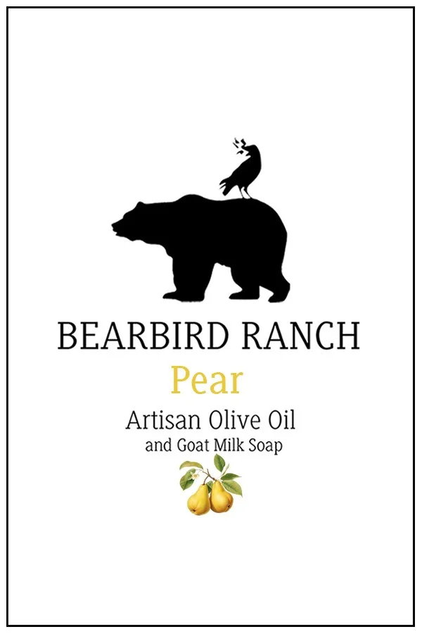 Pear Artisan Olive Oil and Goat Milk Soap