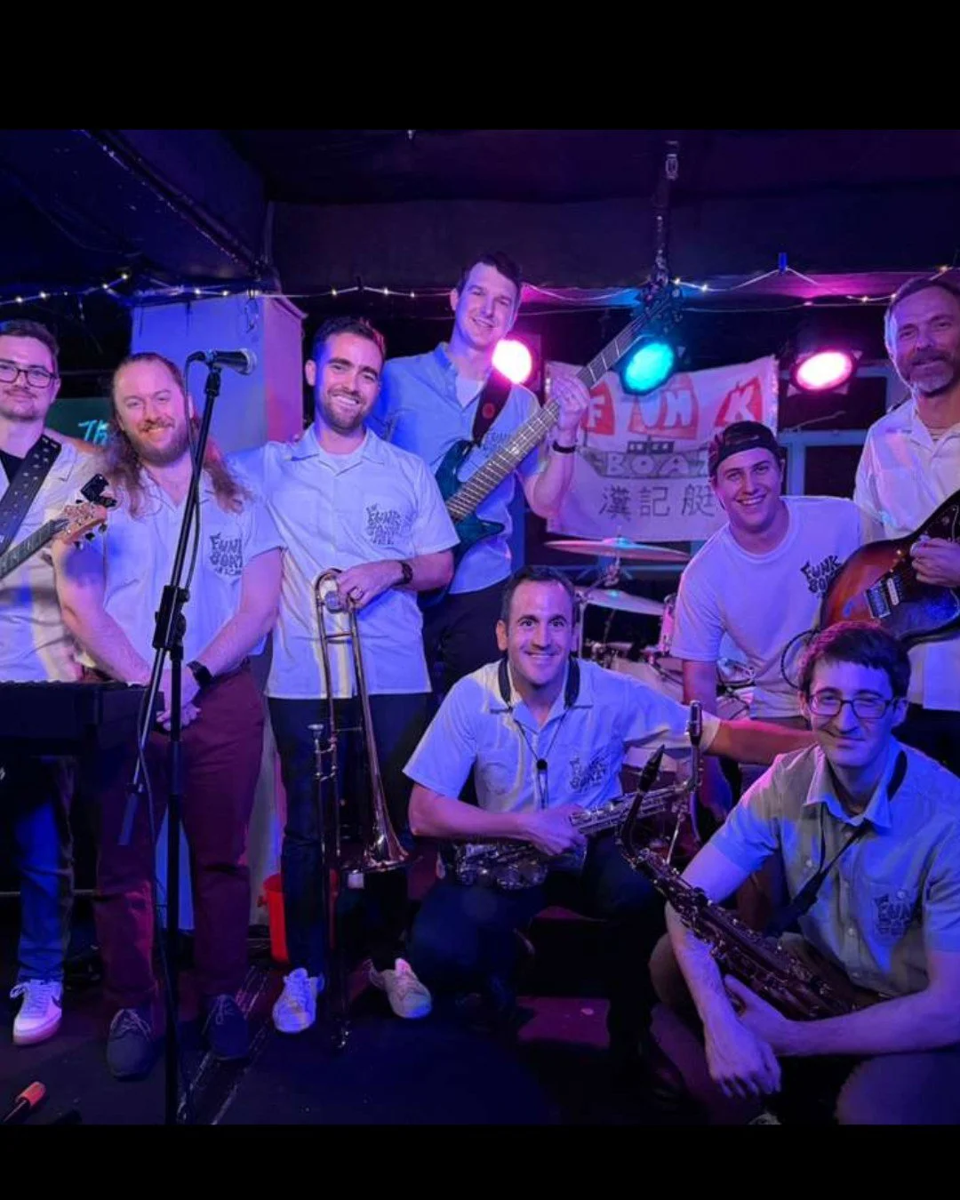 🎷Funk Boat Rocking for RUN🎺 
. . .
Sharing a huge &lsquo;thank you&rsquo; to our friends in Funk Boat for using their recent show at the Aftermath to raise much needed funds in support of RUN Hong Kong! 💙 🧡 💛 

A special shoutout to Daniel, not 