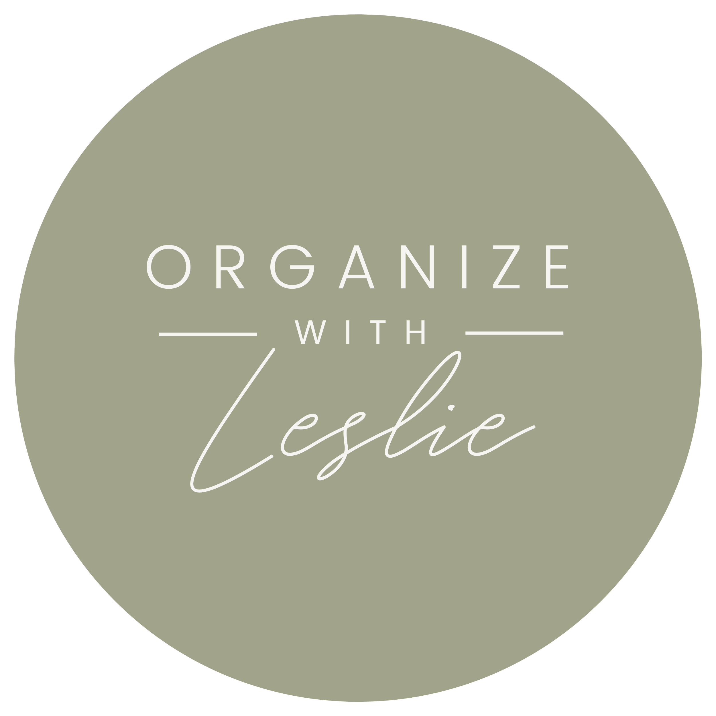 General 4 — Organize with Leslie