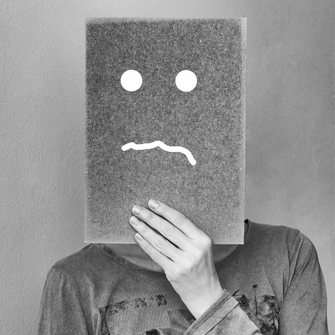 Depression Isn’t a Choice: Understand Options, Get Support 3 Person holding depressed face over their own