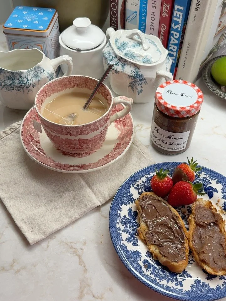 february shots ☕️🍓🥐