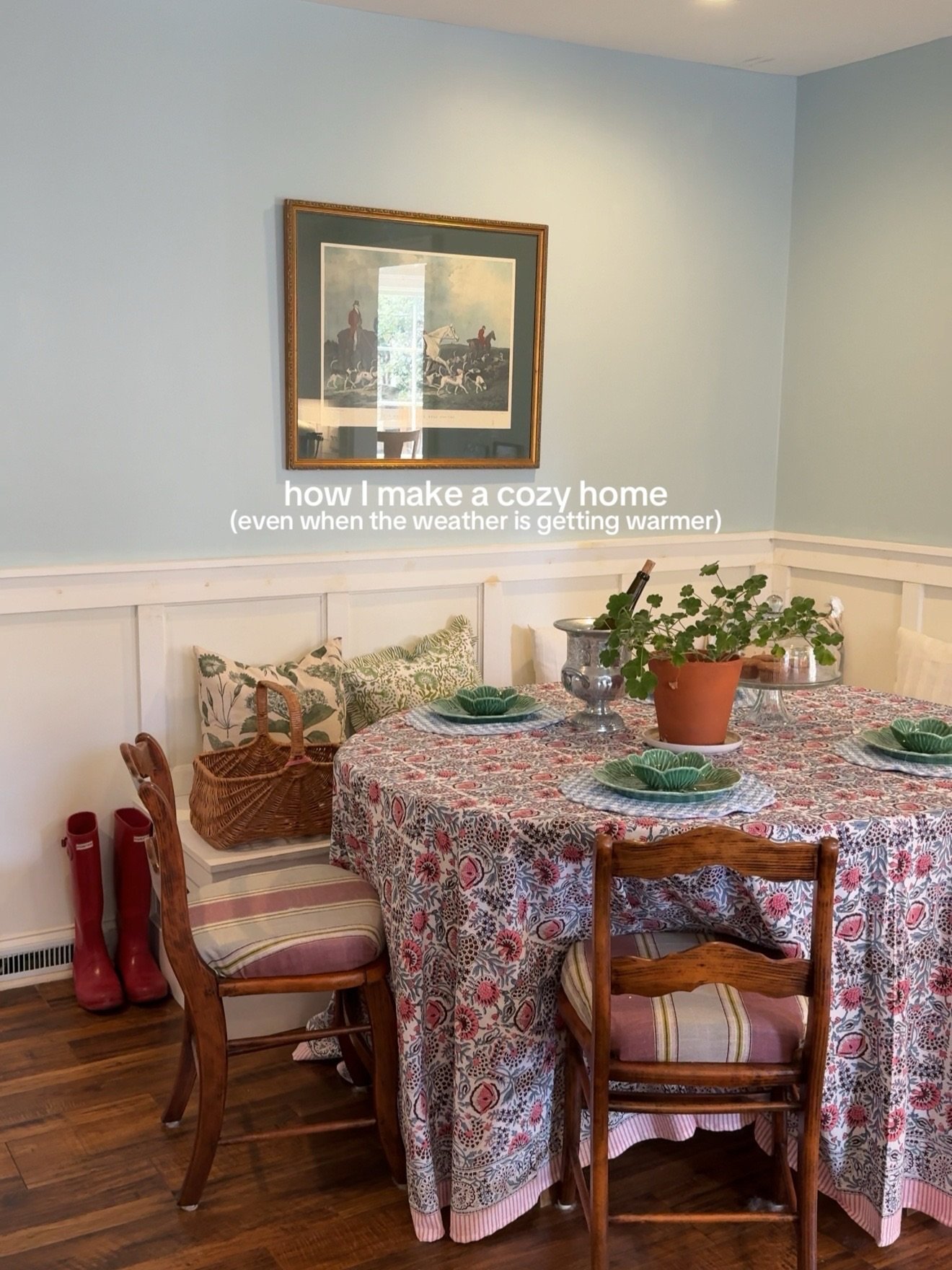 a cozy spring home 🌷☕️🥐