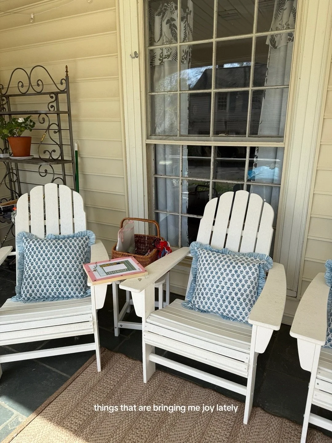 things that are bringing me joy lately 🤍