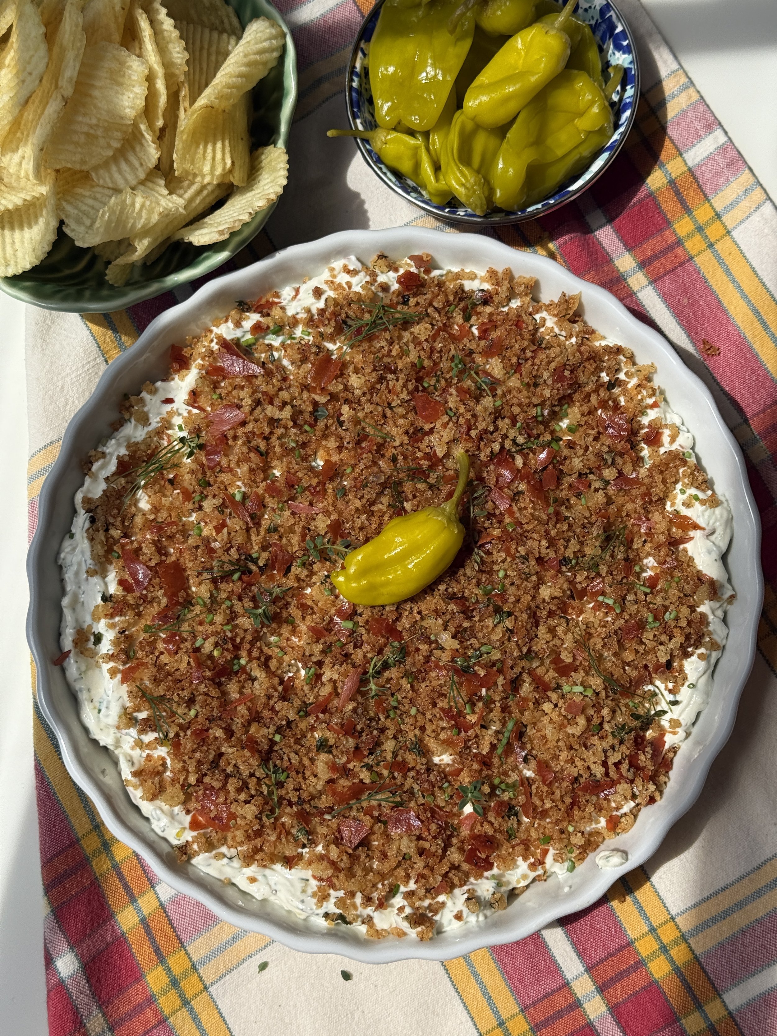 Fried Pepperoncini Dip