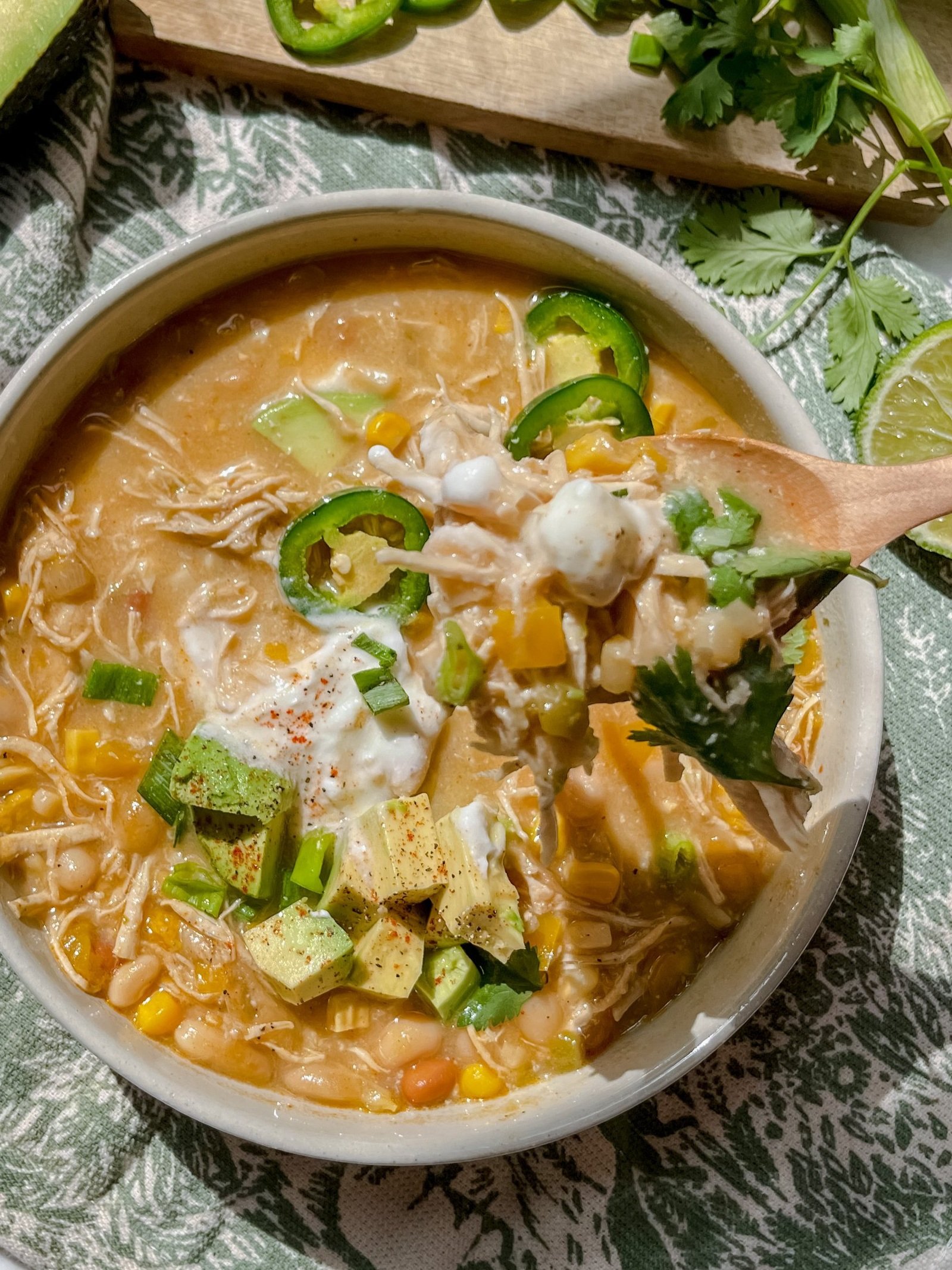 White Chicken Chili — All Types Of Bowls