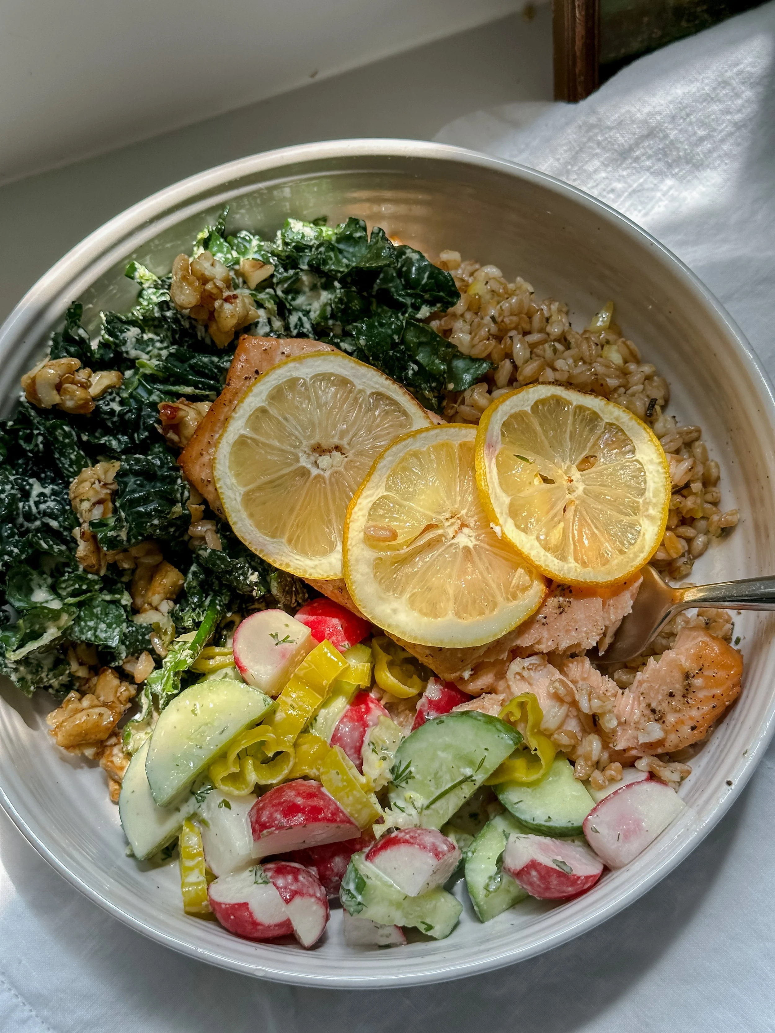 Dig Inn Salmon Bowl — All Types Of Bowls