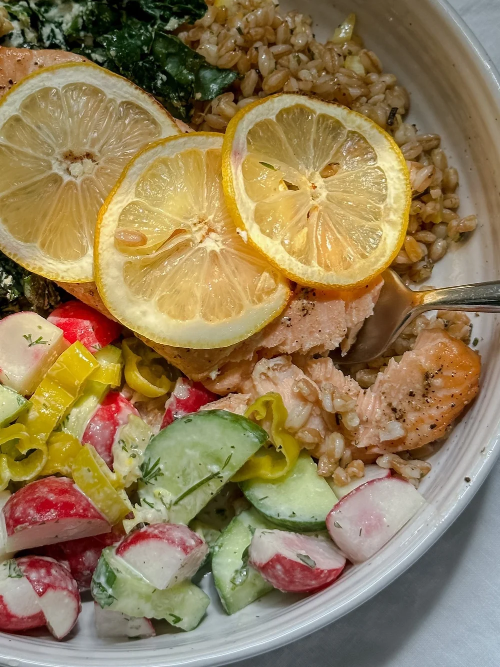 Dig Inn Salmon Bowl — All Types Of Bowls