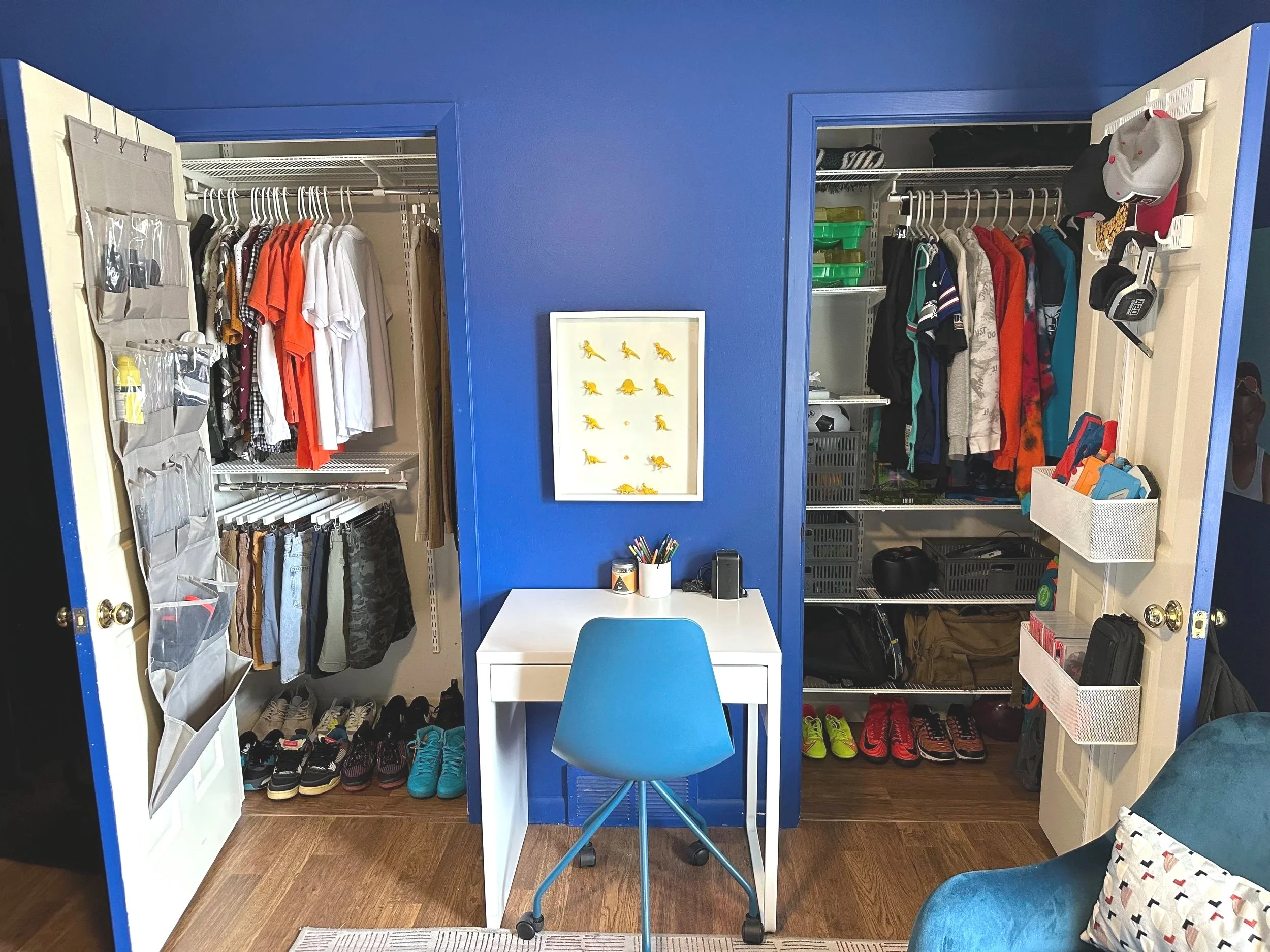 Teen Closet Organization