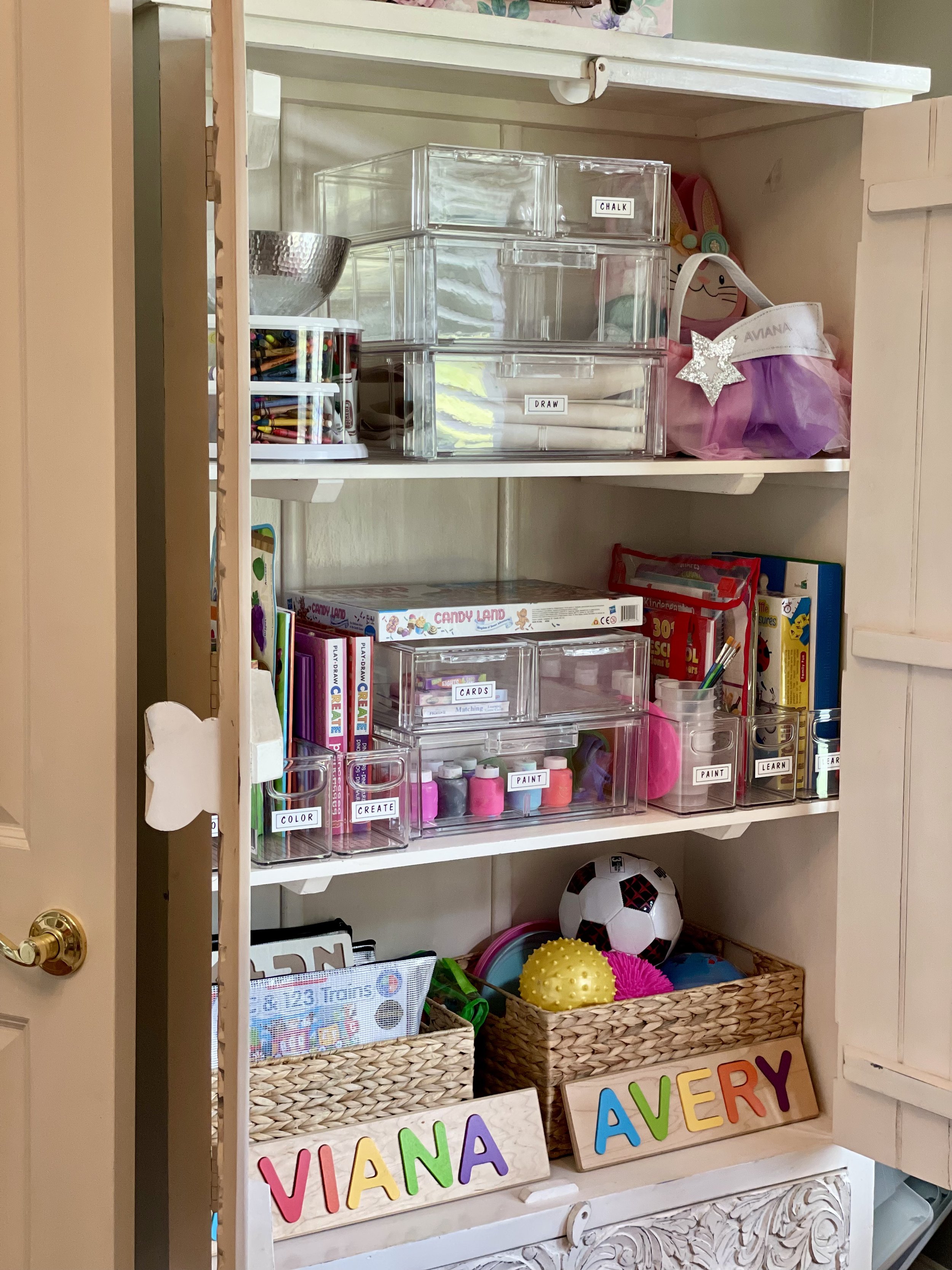 Nursery Organization; Playroom Organization