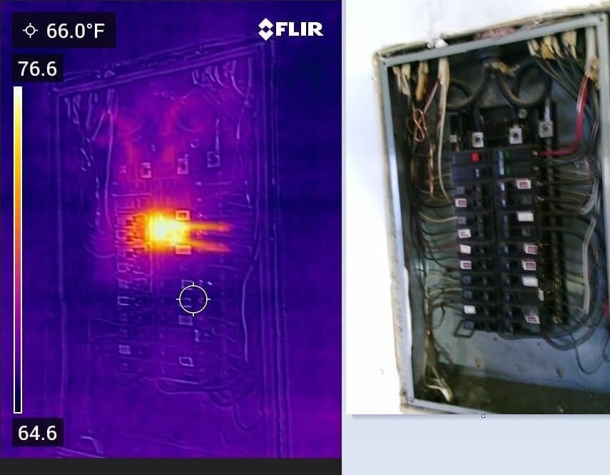 Thermal Imaging allows us to see what cannot be seen.  Being able to accurately interpret what the Camera sees is imperative in providing our clients information to help them make informed decisions.  #flir #thermalimaging #homeinspection #homeinspec