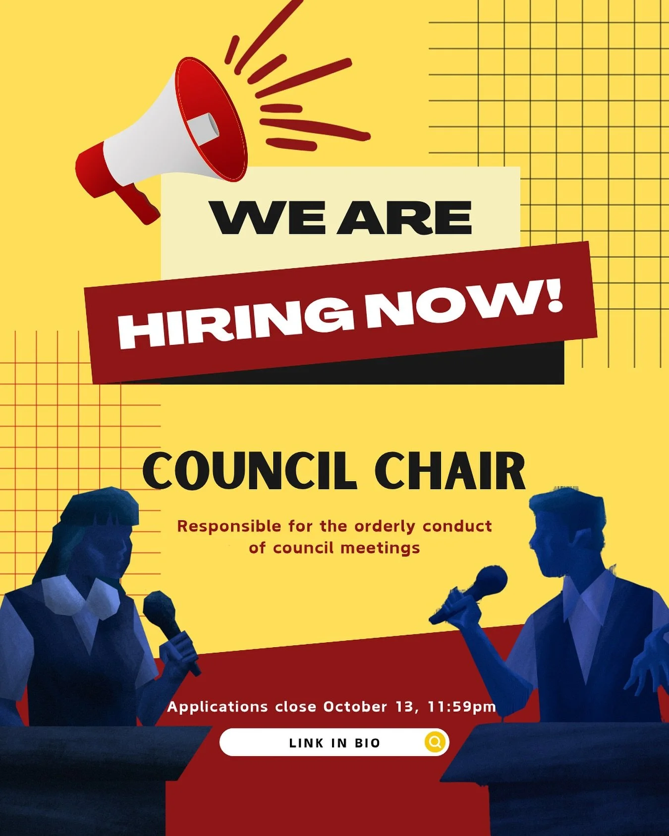 📢 CASG is hiring a Council Chair! Interested in running CASG&rsquo;s monthly council meetings &amp; receiving a $300 honorarium? Check out the application for in our link in bio! Applications close October 13, 2025 at 11:59 pm.

This is the final ro