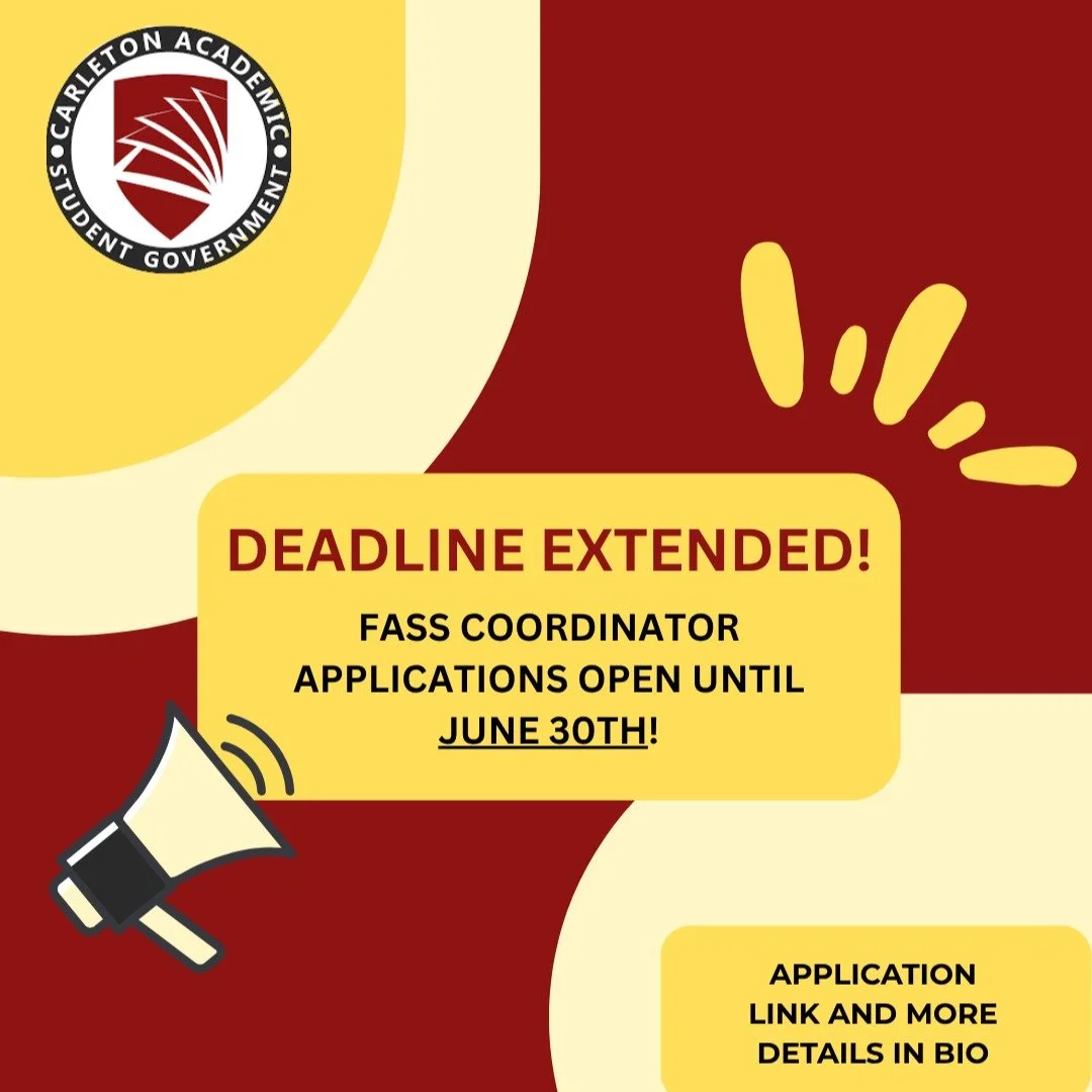 Join our team! 🎉

CASG is on the lookout for a passionate and motivated Faculty of Arts and Social Science student to help drive meaningful change in our community and help further CASG's advocacy in equitable academic rights.

Are you interested in
