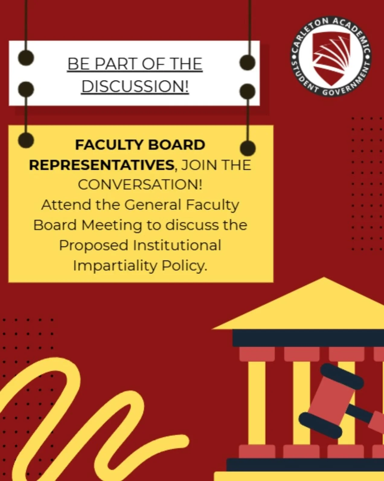 CASG reaffirms its commitment to the principles of academic freedom and freedom of expression. These principles guide how teaching and learning occur across Carleton University and help ensure that academic environments support inclusivity.

As conve